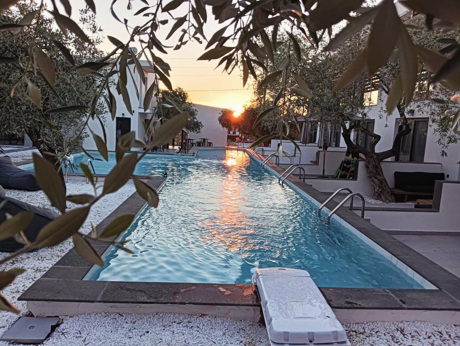 The Olive Hills Hotel Skala Rachoni  Bagian luar foto