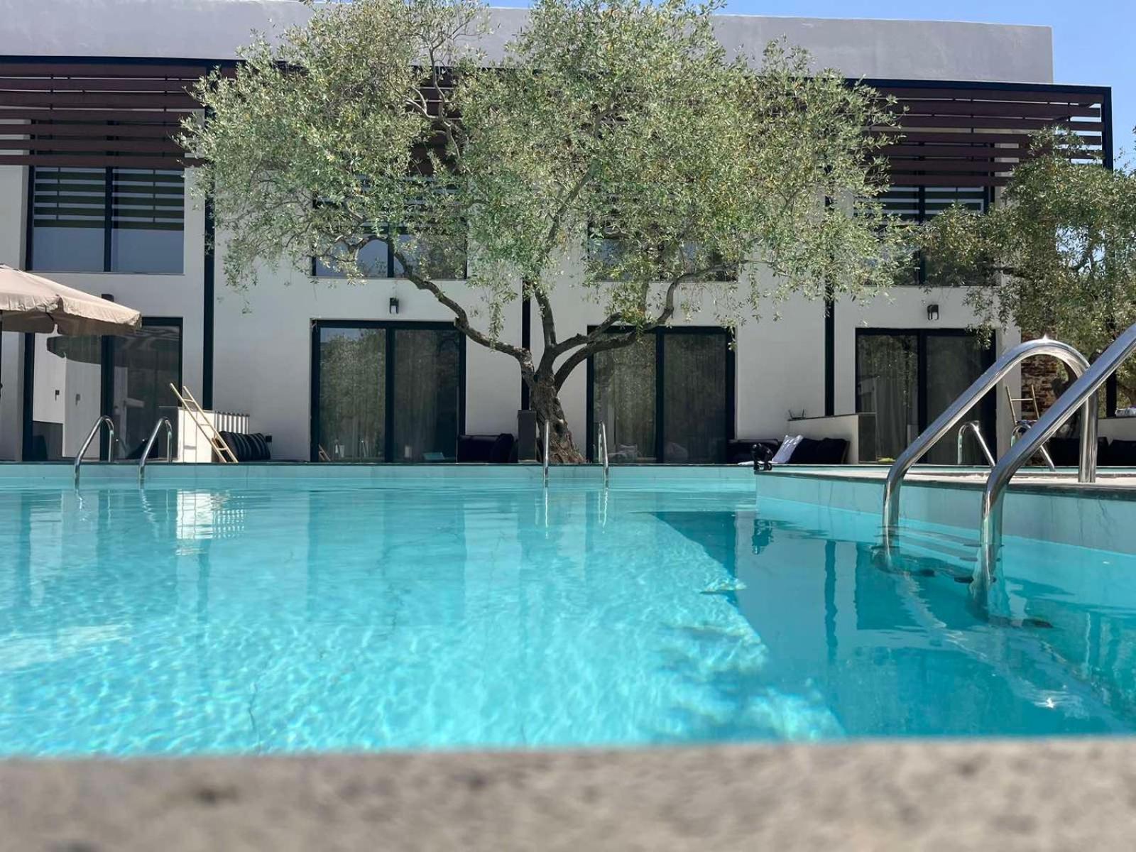The Olive Hills Hotel Skala Rachoni  Bagian luar foto