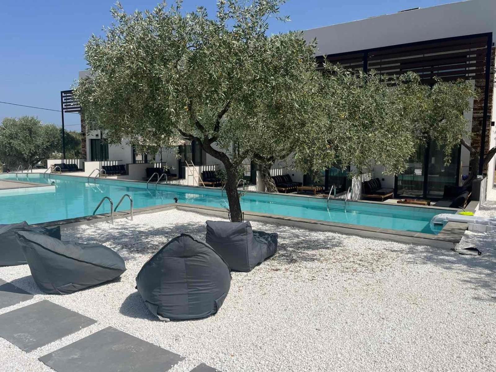 The Olive Hills Hotel Skala Rachoni  Bagian luar foto
