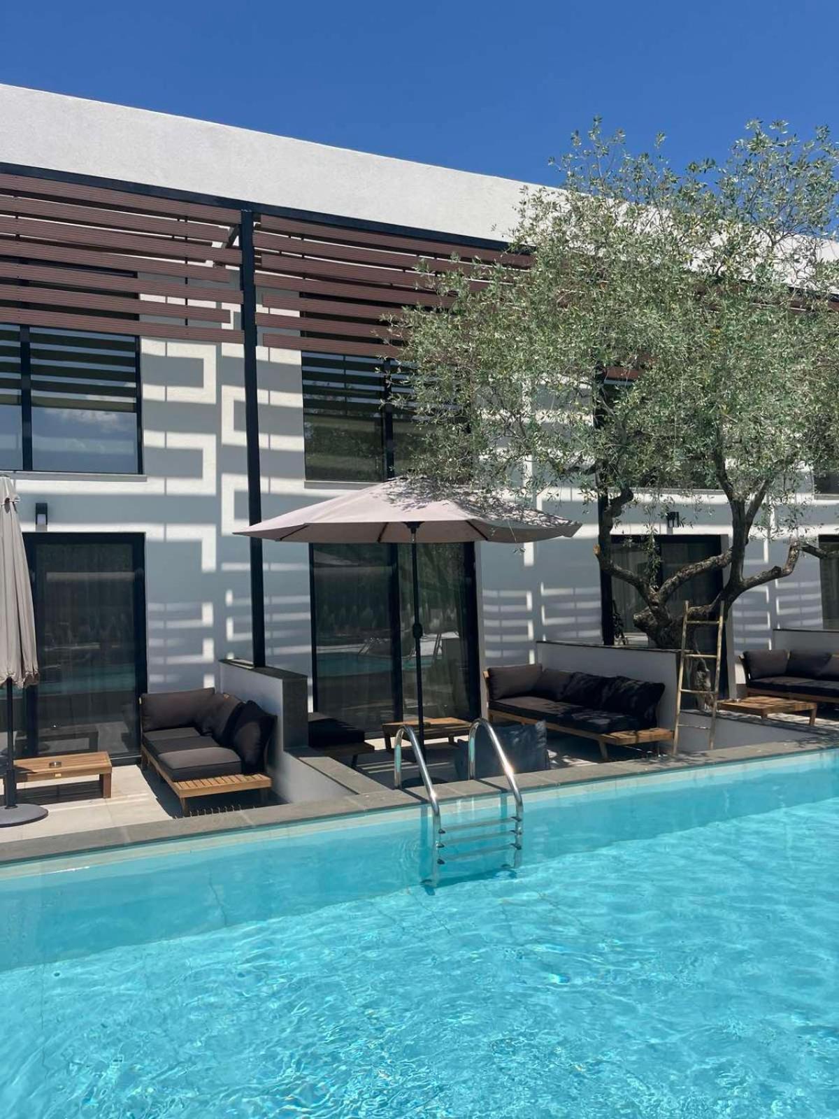 The Olive Hills Hotel Skala Rachoni  Bagian luar foto